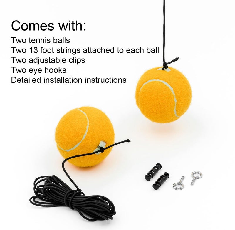 Firefly Auto Garage Parking Aid Tennis Ball on a String for Garage Parking Precision Parking Guide Garage Car Stop Indicator (2) - Image 2